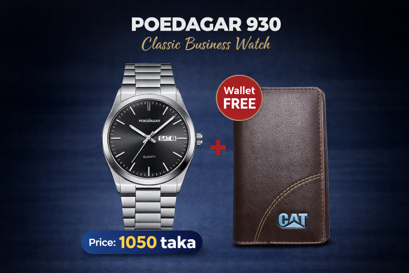 Poedagar 930 Men's New Luxury Luminous Wristwatch